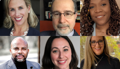 Headshots of Reeve Foundation leadership team